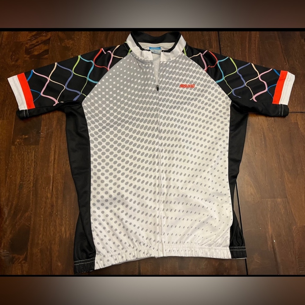Arsuxeo Cycling/Bike/Biking Jersey Short Sleeve Shirt Men's size M